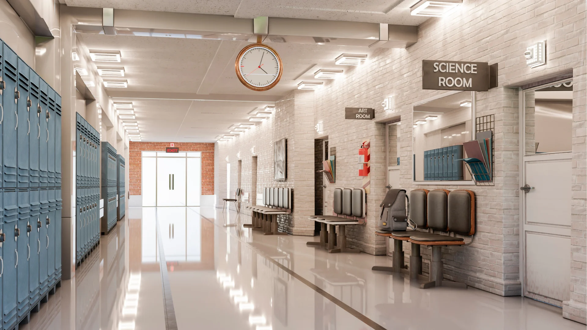 School Cleaning Banner